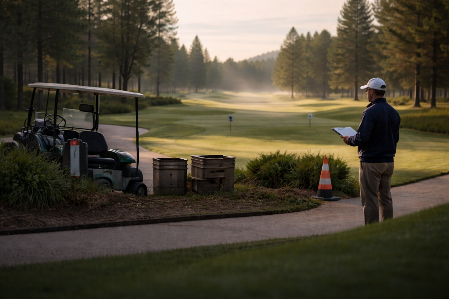 Golf course operations