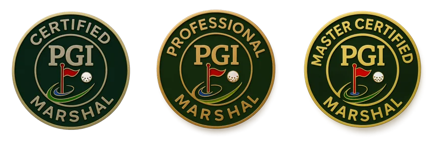 PGI Certification Pins - Certified, Professional, and Master Certified